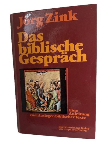 Jörg zink dialogo biblico - il,