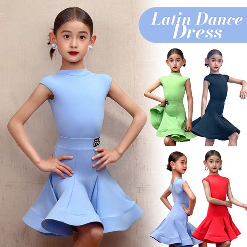 Girls latin dance dress - girls,