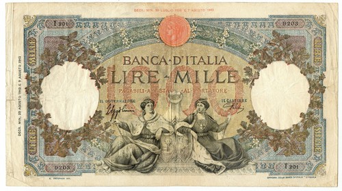 1000 lire capranesi - lire,