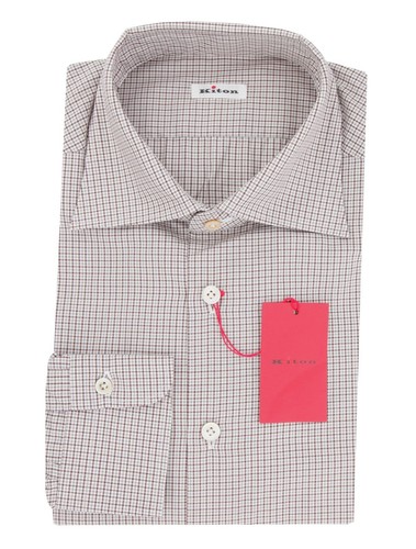 Kiton camicia uomo cotone - camicia,