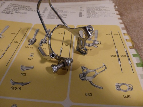 Morsetto guida cavi campagnolo - morsetto,