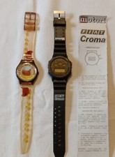 Collezione lotto Orologi Vintage Gadget Banda Zecchino Fiat Croma Gente watch 