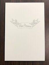 5 BIGLIETTI INVITO RICORDO