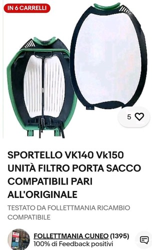 Sportello vk150 unità filtro - vk150,