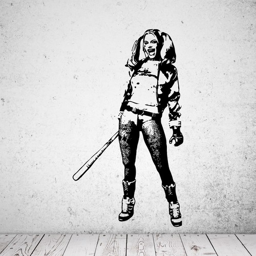 Adesivo murale harley - murale,