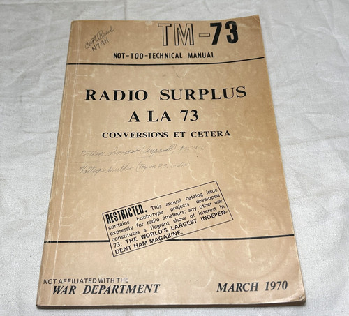 Radio surplus 73 - a,