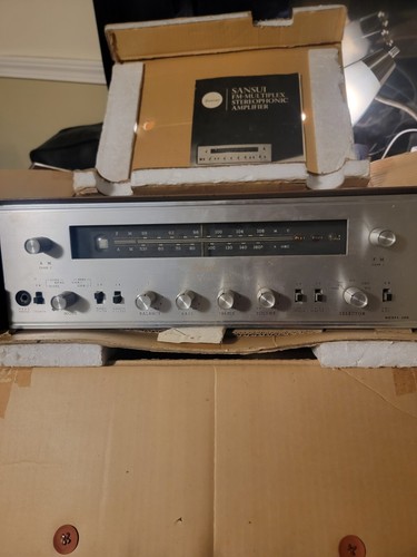Amplificatore stereo sansui s - ,