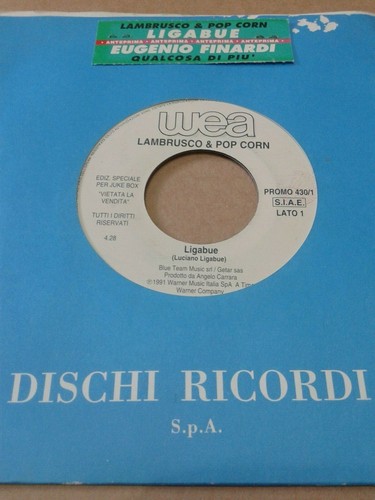 Ligabue lambrusco popcorn - lambrusco,