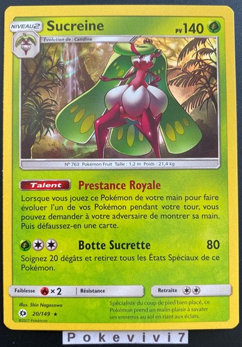 Carte pokemon sucreine 149 - sucreine, 20/149