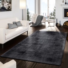 Tappeto Pelo Corto Moderno Astratto Monocromatico Vintage