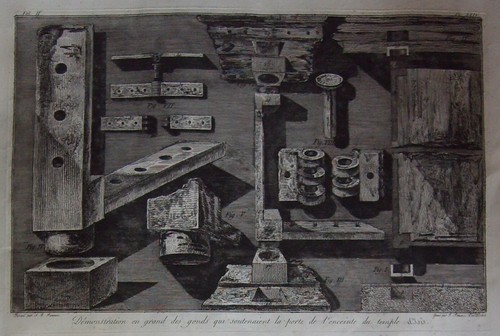 Piranesi porta del tempio - tempio, di