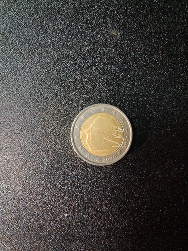 Moneta euro rara belgio - rara,