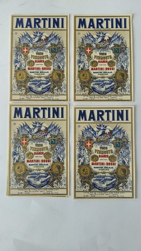 Etichette martini rossi - 20,