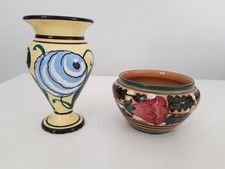 Due Piccoli Vasi In Ceramica