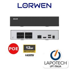 Nvr nvr12m9c8p 8 - ch,
