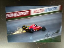 Foto firmata 18x12 Alain Prost