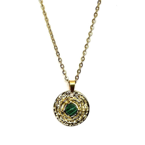 Collana donna con pietra - -,