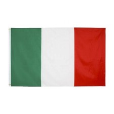 Bandiera Italiana 90x150 cm con occhielli italia nazionale nuova