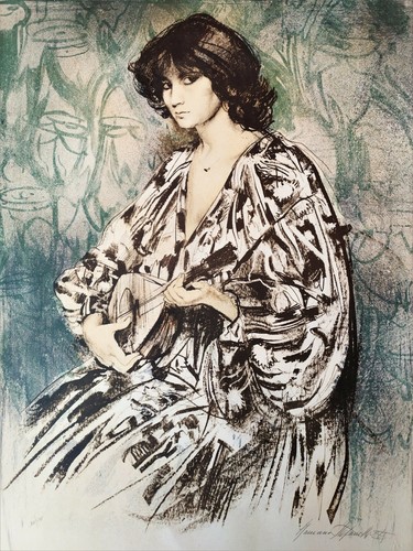 Romano stefanelli litografia - stefanelli, a
