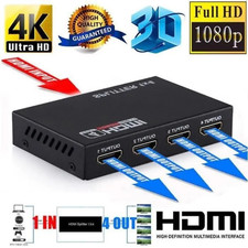 Distributore HDMI 4K 1080p, 1