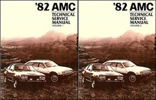 1982 AMC Negozio Manuale