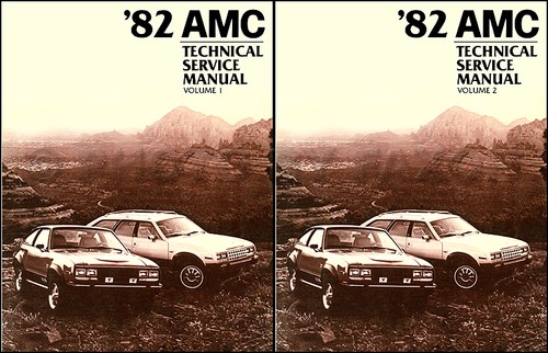 1982 amc negozio - negozio, manuale