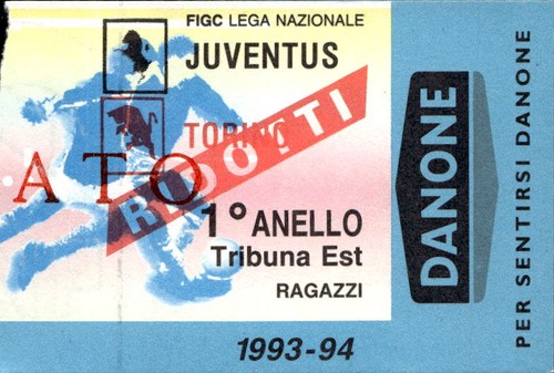 Biglietto stadio juventus - biglietto,