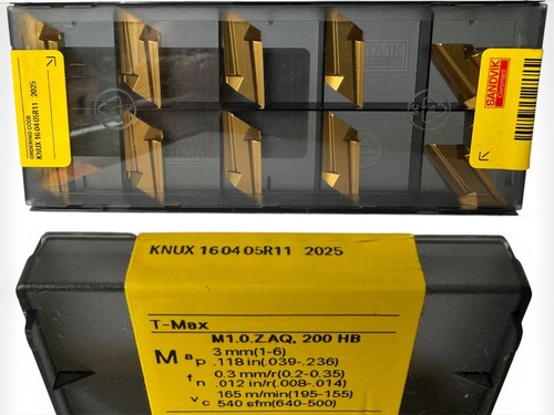 10x sandvik knux 05r11 - 10x, 04