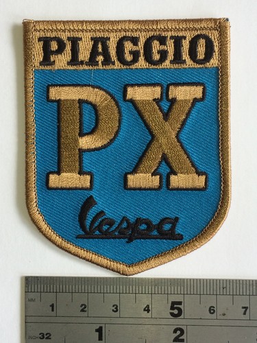 Vespa blue patch - patch,