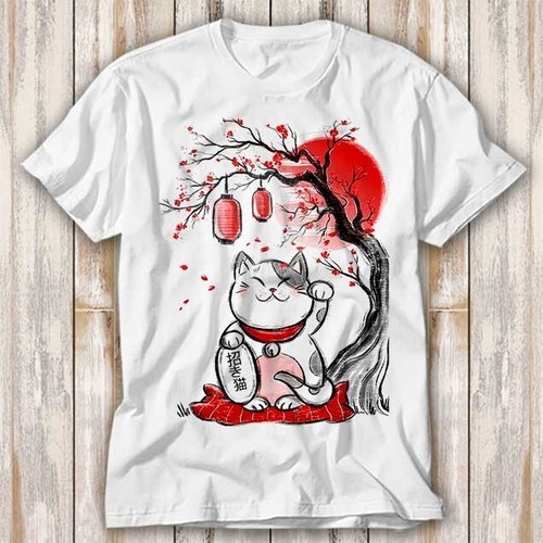 Shirt maglietta maneki neko - t-shirt,