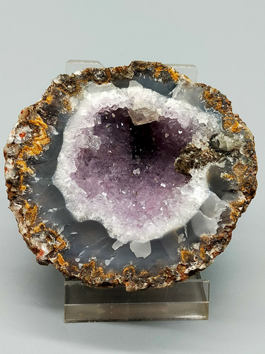 Impressionante ametista geode - ametista,