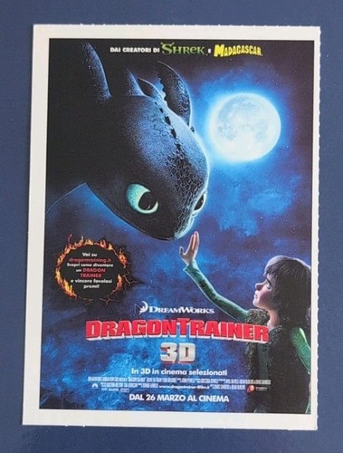 Cartolina ciak dragon trainer - cartolina,