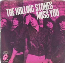 disco vinile 45 giri the rolling stones miss you far away eyes 1978 warner