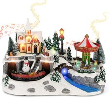 Animated Christmas Village