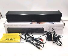 Zvox Accuvoice AV203 Altoparlante TV 6 livelli senza telecomando montaggio a parete o ripiano nero