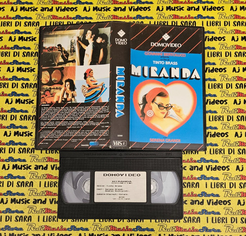 Vhs film miranda tinto brass - miranda,