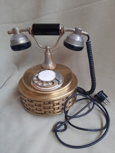 Telefono rotondo rotella in - rotondo,