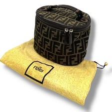 FENDI Zucca Motivo Vanity Bag