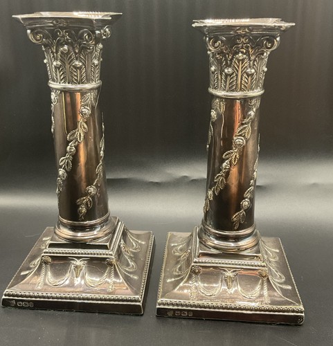 Coppia candelabri - di,
