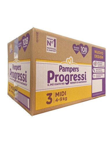 Pampers progressi quadripack - pampers,