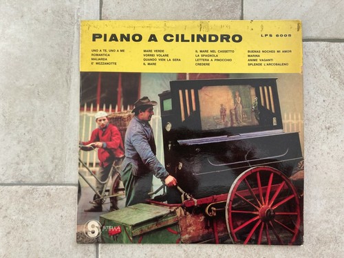 Piano cilindro vinile lp - cilindro,