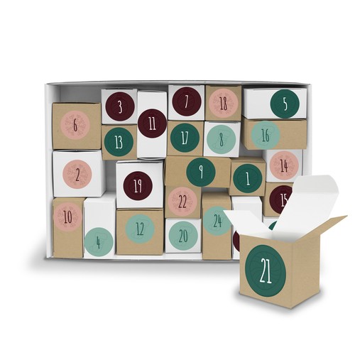 Calendario dell avvento - dell'avvento, set