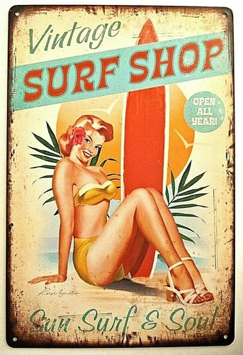Targa pin pinup surf 50 - pinup,