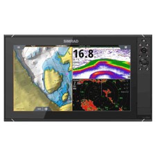 NSS16 evo3 SIMRAD Ecoscandaglio con worldmap di base display HD 16 
