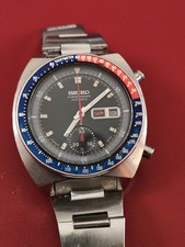 Orologio Automatico Uomo Vintage SEIKO Cronografo 6139-6002 Lunetta Pepsi_3983