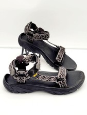 Sandali da trekking universali Teva Terra Fi 5 uomo taglia 12 cinturino 1102456 nero grigio