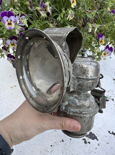 Vecchio faro carburo - faro,