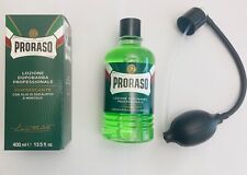 Proraso Dopo Barba 400 ml lozione uomo Verde lozione RINFRESCANTE Mentolo