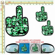 Adesivi specchietti dito - , medio