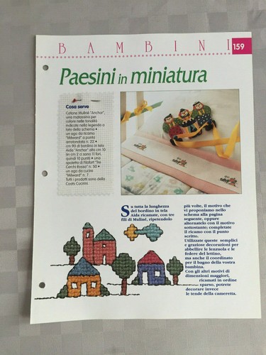 Schema punto croce bambini - punto,